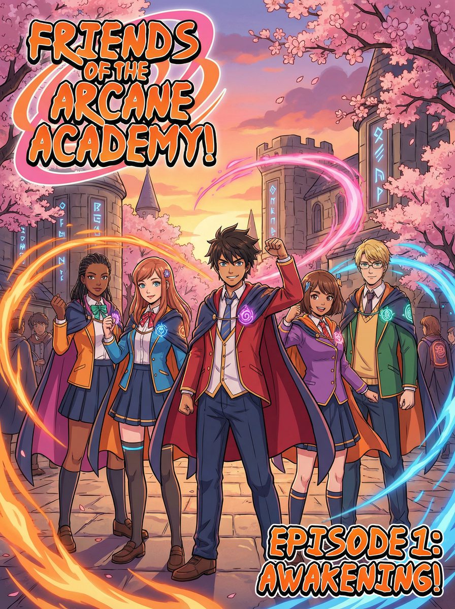 麻豆动漫-魔法学院